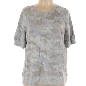 Jane and Delancey Light Camouflage Top